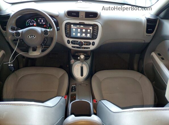 KNDJX3AE7G7017150 2016 KIA SOUL Black Вид панелі приладів