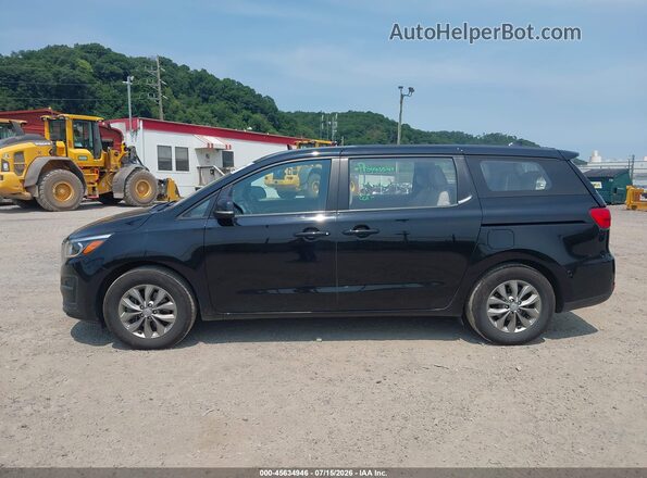 KNDMA5C10L6643126 2020 KIA SEDONA Black Widok wnętrza 360 stopni