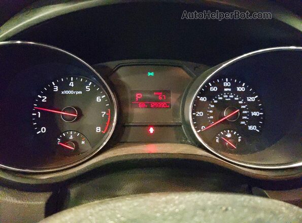 KNDMA5C11J6380707 2018 KIA SEDONA Black Սարքավորումների վահանակի տեսք
