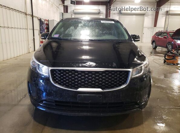KNDMA5C11J6380707 2018 KIA SEDONA Black Դիմացի տեսք