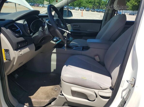 KNDMA5C16L6614505 2020 KIA SEDONA White Սալոնի դիմացի տեսք