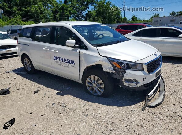 KNDMA5C16L6614505 2020 KIA SEDONA White Առջևի աջ