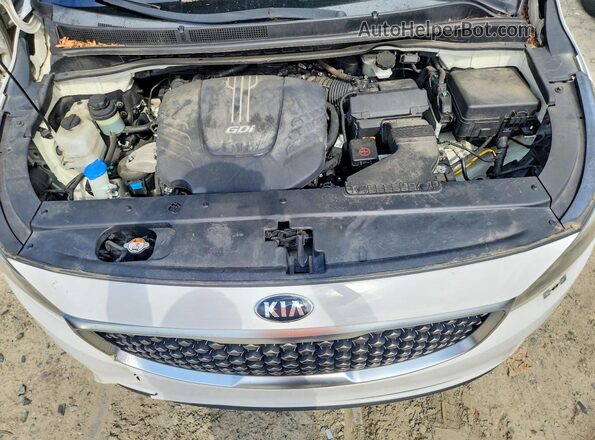 KNDMA5C18G6149733 2016 KIA SEDONA White უკანა სალონის ხედი