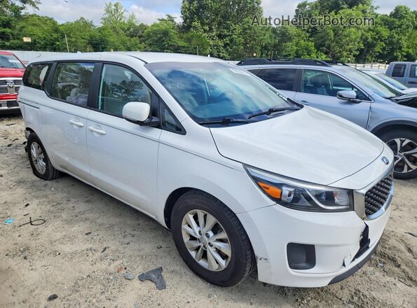 KNDMA5C18G6149733 2016 KIA SEDONA White წინა მარჯვენა