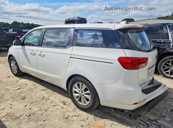 KNDMA5C18G6149733 2016 KIA SEDONA White უკანა მარცხენა