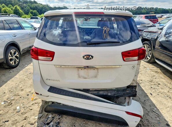 KNDMA5C18G6149733 2016 KIA SEDONA White უკანა ხედი