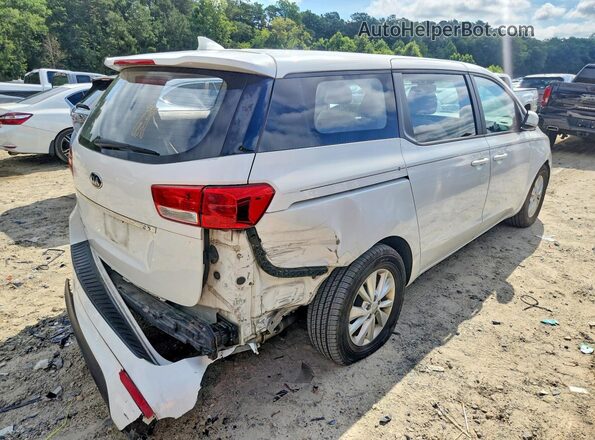 KNDMA5C18G6149733 2016 KIA SEDONA White უკანა მარჯვენა