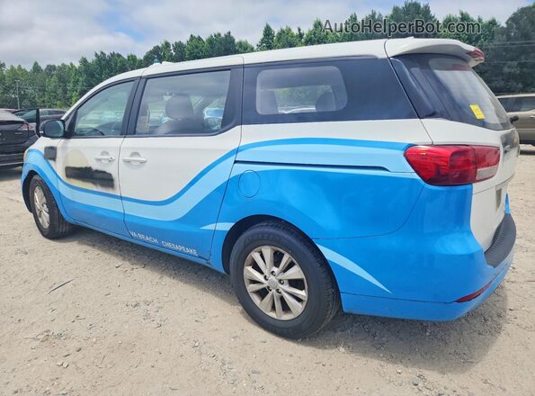 KNDMA5C19H6279652 2017 KIA SEDONA Two Tone Rear left