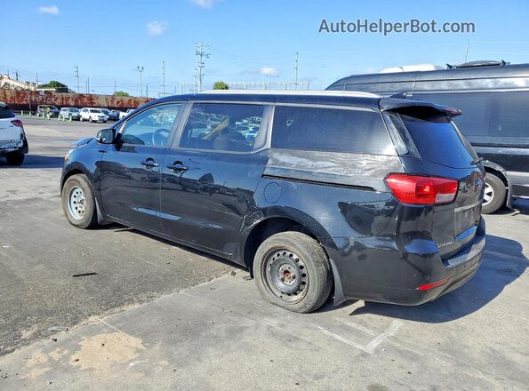 KNDMB5C10G6114021 2016 KIA SEDONA Black Հետևի ձախ