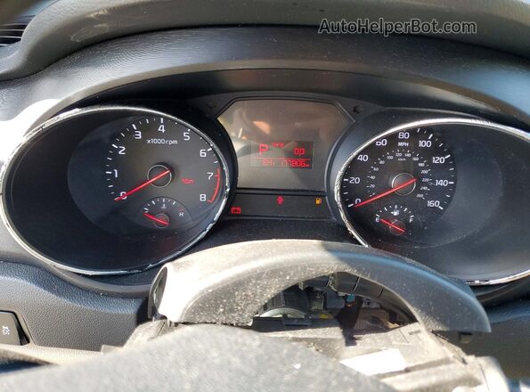 KNDMB5C10G6114021 2016 KIA SEDONA Black Սարքավորումների վահանակի տեսք