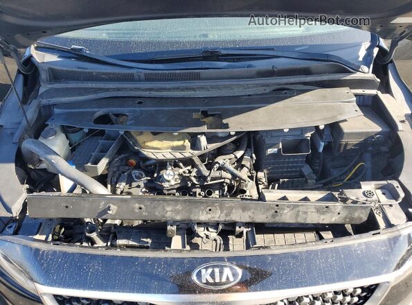 KNDMB5C10G6114021 2016 KIA SEDONA Black Շարժիչի բաժամունքի տեսք