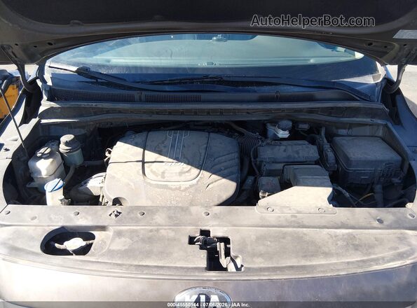KNDMB5C10G6178673 2016 KIA SEDONA Dark Brown Vista trasera