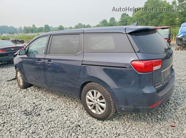 KNDMB5C10H6219837 2017 KIA SEDONA Charcoal უკანა მარცხენა