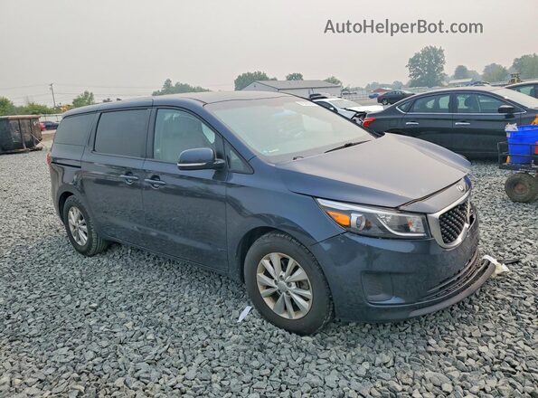 KNDMB5C10H6219837 2017 KIA SEDONA Charcoal წინა მარჯვენა