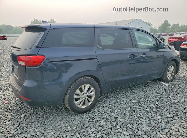 KNDMB5C10H6219837 2017 KIA SEDONA Charcoal უკანა მარჯვენა