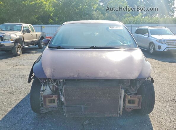 KNDMB5C10H6241157 2017 KIA SEDONA Burgundy წინა ხედი
