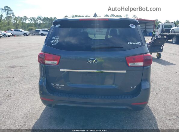 KNDMB5C10H6252823 2017 KIA SEDONA Gray 