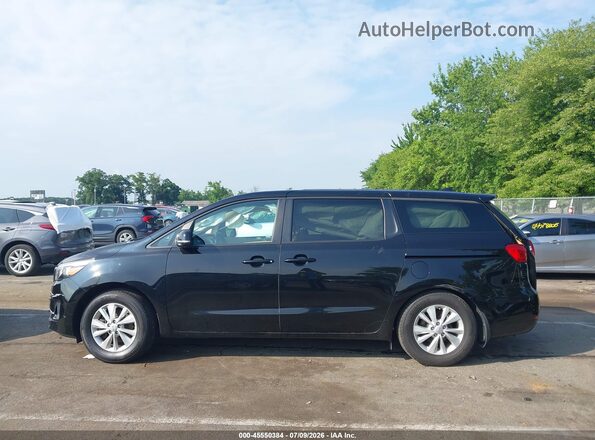 KNDMB5C10J6383658 2018 KIA SEDONA Черный Панорамный вид салона 360°
