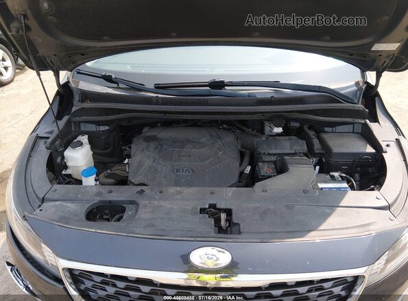 KNDMB5C10K6510829 2019 KIA SEDONA Gray Rear view