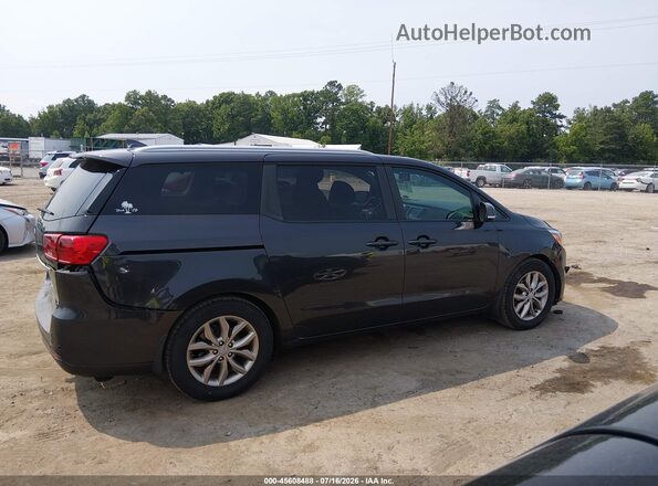 KNDMB5C10K6510829 2019 KIA SEDONA Gray Rear interior view