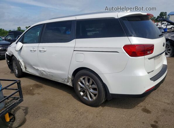 KNDMB5C10K6538243 2019 KIA SEDONA White Rear left