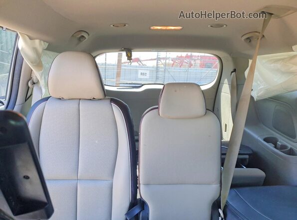 KNDMB5C10L6596810 2020 KIA SEDONA Серебряный Вид задних сидений