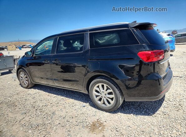 KNDMB5C10M6674147 2021 KIA SEDONA Black უკანა მარცხენა