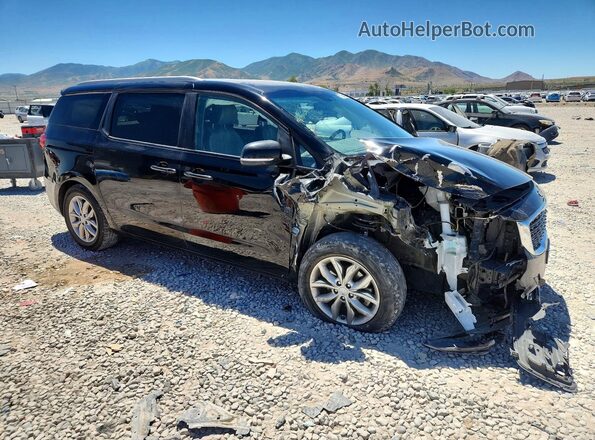 KNDMB5C10M6674147 2021 KIA SEDONA Black წინა მარჯვენა