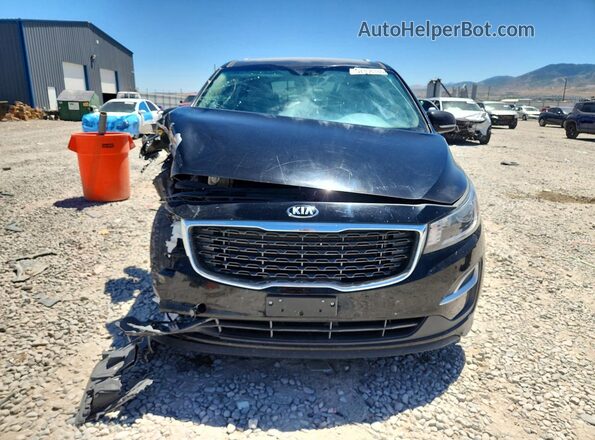 KNDMB5C10M6674147 2021 KIA SEDONA Black წინა ხედი