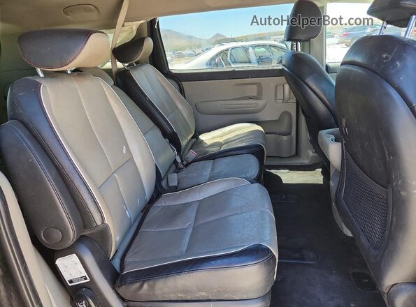 KNDMB5C10M6674147 2021 KIA SEDONA Black უკანა სალონის ხედი