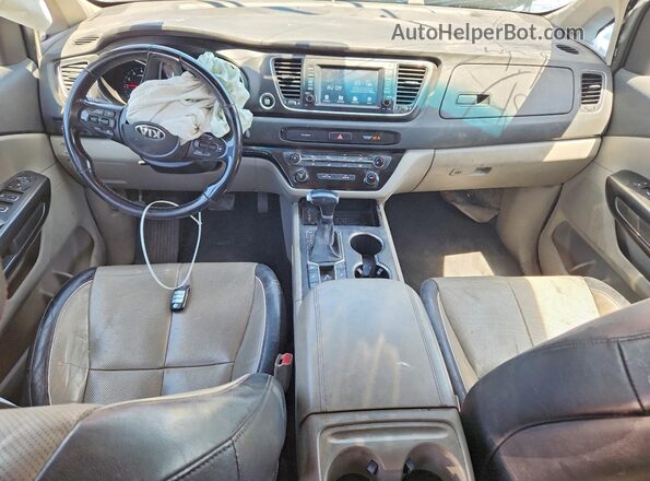 KNDMB5C10M6674147 2021 KIA SEDONA Black წინა პანელის ხედი