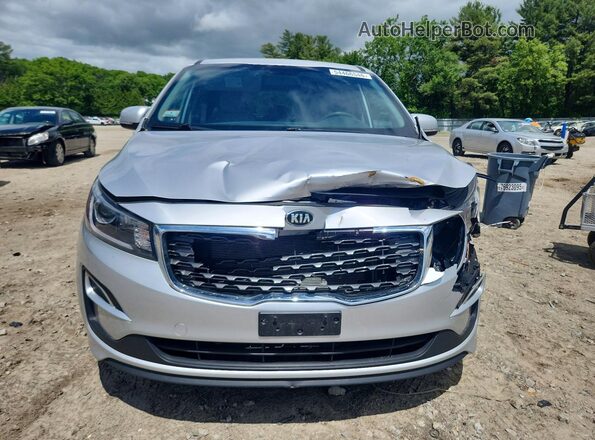 KNDMB5C10M6674391 2021 KIA SEDONA Silver Դիմացի տեսք