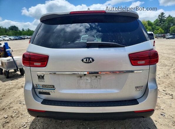 KNDMB5C10M6674391 2021 KIA SEDONA Silver Հետևի տեսք