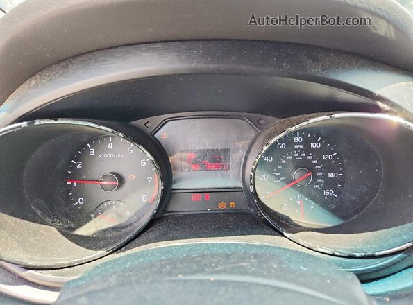 KNDMB5C11G6120989 2016 KIA SEDONA Silver ხელსაწყოთა პანელის ხედი