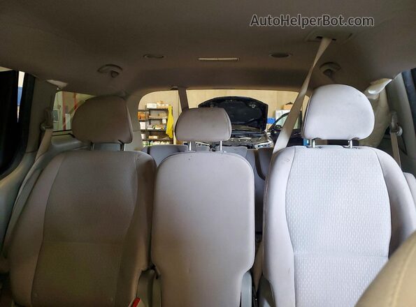 KNDMB5C11G6203791 2016 KIA SEDONA Black Вид задніх сидінь