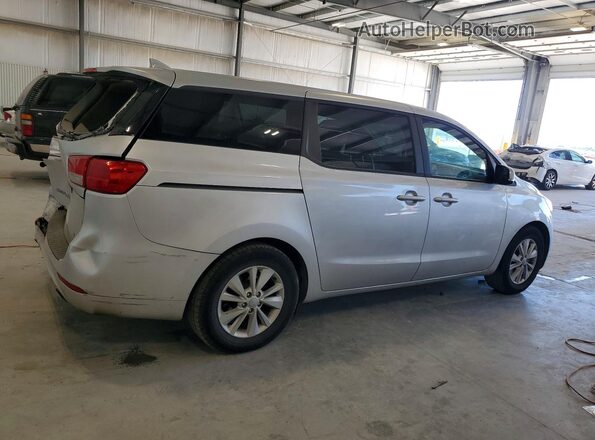 KNDMB5C11H6224433 2017 KIA SEDONA Серебряный Задняя правая четверть