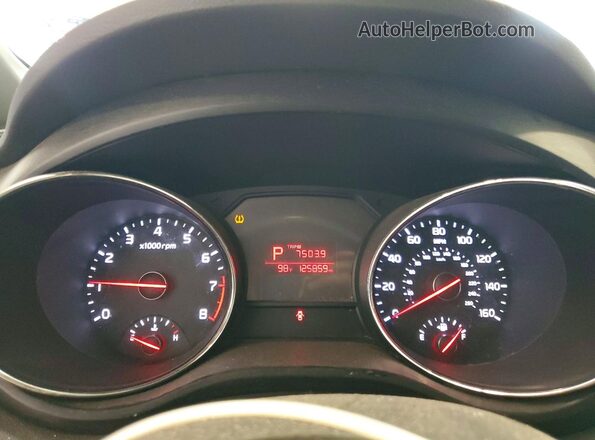 KNDMB5C11H6224433 2017 KIA SEDONA Серебряный Вид щитка приборов