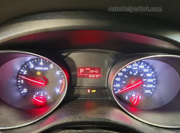 KNDMB5C11H6290853 2017 KIA SEDONA Black Widok zestawu wskaźników