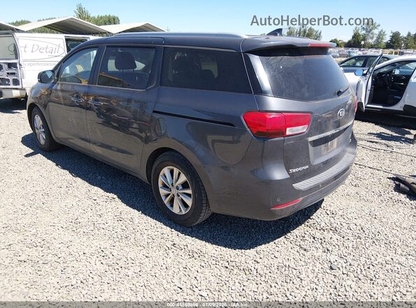 KNDMB5C11H6339436 2017 KIA SEDONA Black Задня ліва чверть