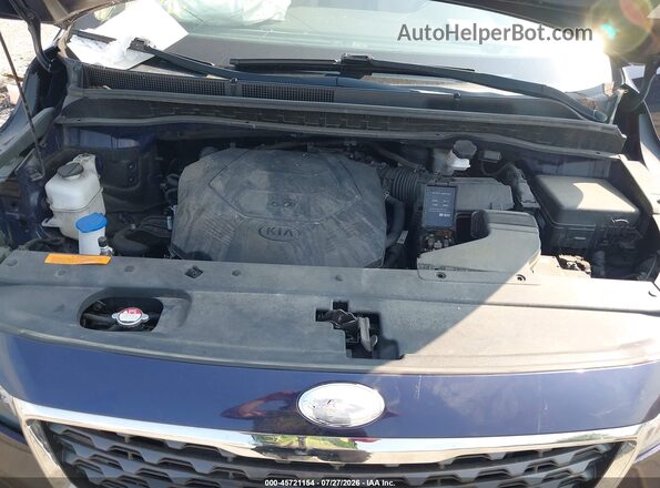 KNDMB5C11K6539191 2019 KIA SEDONA Dark Blue Vista trasera