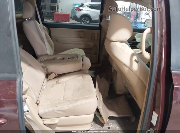 KNDMB5C11K6564981 2019 KIA SEDONA Бордовый Вид наклейки с VIN-кодом