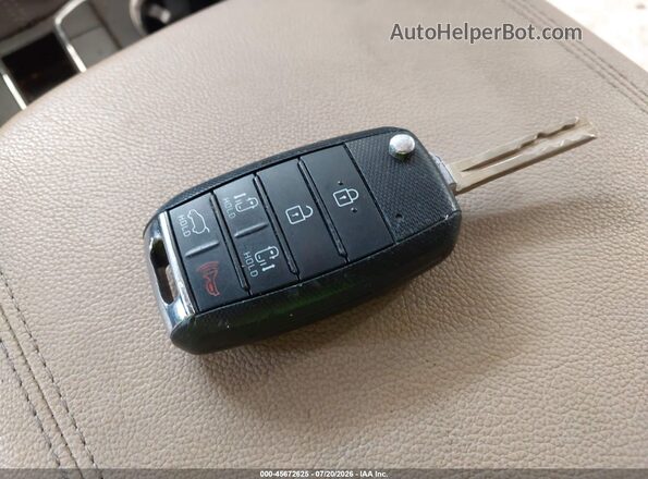 KNDMB5C11K6564981 2019 KIA SEDONA Бордовый Вид панели приборов