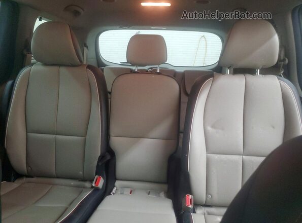 KNDMB5C11L6609340 2020 KIA SEDONA Темно-бордовый Вид задних сидений