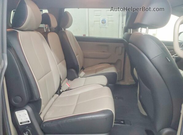 KNDMB5C11L6609340 2020 KIA SEDONA Темно-бордовый Вид задней части салона