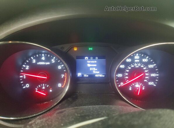KNDMB5C11L6609340 2020 KIA SEDONA Темно-бордовый Вид щитка приборов