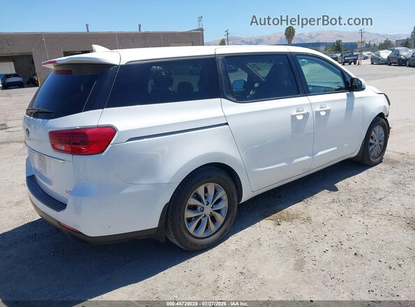 KNDMB5C11L6639311 2020 KIA SEDONA White Tył prawy