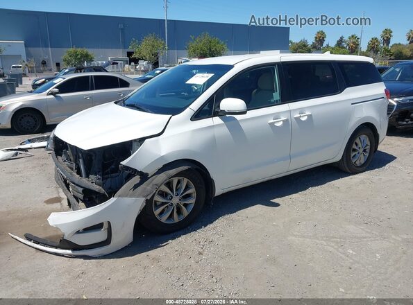 KNDMB5C11L6639311 2020 KIA SEDONA White Przód lewy