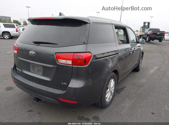 KNDMB5C12G6085024 2016 KIA SEDONA Black Հետևի աջ