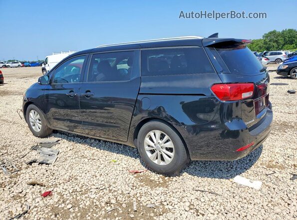 KNDMB5C12G6091065 2016 KIA SEDONA Black უკანა მარცხენა