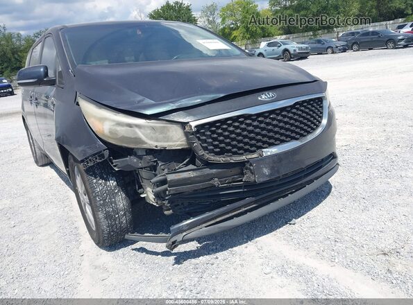 KNDMB5C12G6162068 2016 KIA SEDONA Бирюзовый Вид спереди